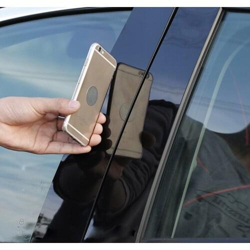 6/10pcs for mazda 6 ATENZA 2004-2013 2014-2017 Window trim Middle column C column Black mirror Sequin