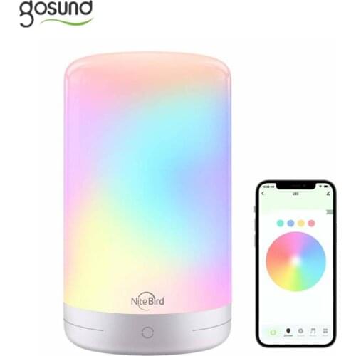 10W EU NiteBird TUYA Smart Table Lamp Touch Sensor Bedside Lamps Compatible With Alexa Google Home Smart Life LED Dimmable Lamp