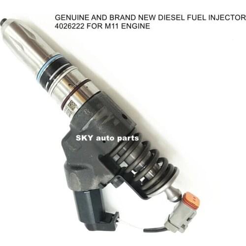 GENUINE AND BRAND NEW DIESEL FUEL INJECTOR 4026222 FOR M11 ENGINE