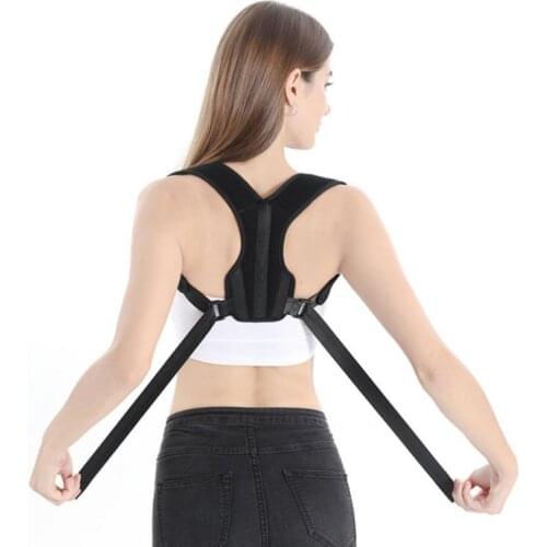 Men Women Adjustable Posture Corrector Back Support Strap Brace Shoulder Spine Support Lumbar Posture Orthopedic Belt 7