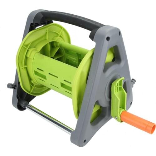 Garden Portable Hoses Reel Garden Wall Mount 20m Cart Water Pipe Storage Car Washer Pipe Exclude Winding Tool Rack Holder