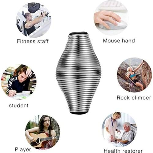 Stress Relief Sports Hand Grip Spring Grips Finger Exercise Metal Grip Toys Stress Reliver Antistress Toy For children Adults