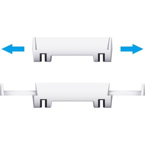 Headphone Telescopic Holder Hanger Earphone Storage Stand Telescopic Bracket Headset Support Hook Compatible with PS5 95AF