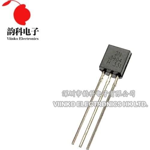 100PCS 2N3904 TO-92 TO92 NPN General Purpose Transistor New