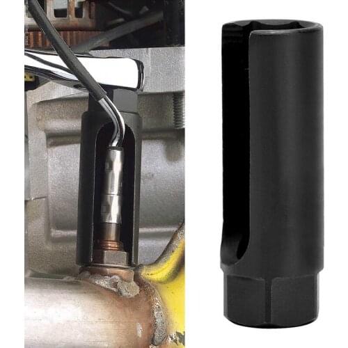 2PCs Professional 22mm 7/8" Oxygen Sensor Socket Replacement 8mm+19mm Slot 3/8" Drive Remover Disassembly Hand Tool