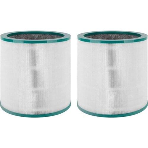 2 Packs HEPA Replacement Air Filter for Dyson TP01,TP02,TP03,BP01 AM11 Tower Purifier Pure Hot Cool Link Replace Parts