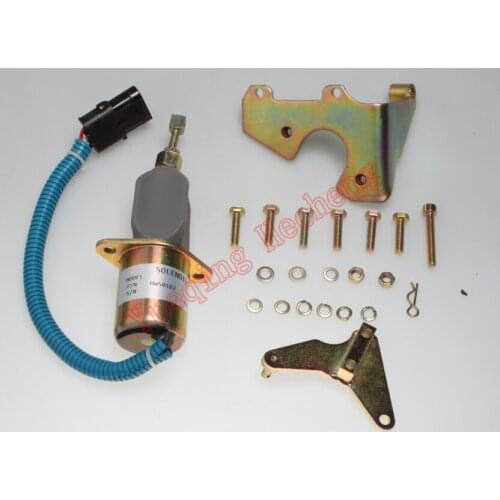 3919422 with Bracket FUEL SHUT OFF SOLENOID For 5.9L 8.3L Ford