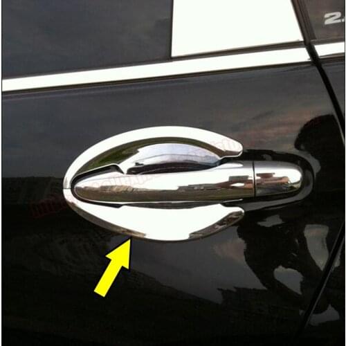 ABS Chrome side door handle bowl cup cover trim 8pcs For Honda CRV CR-V 2012 -2016