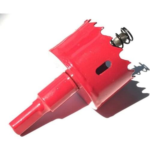 Free shipping 1PC of 40-65mm M42 Bi-metal hole Saw steel iron wood plastic hole opener underreamer pipeline perforator