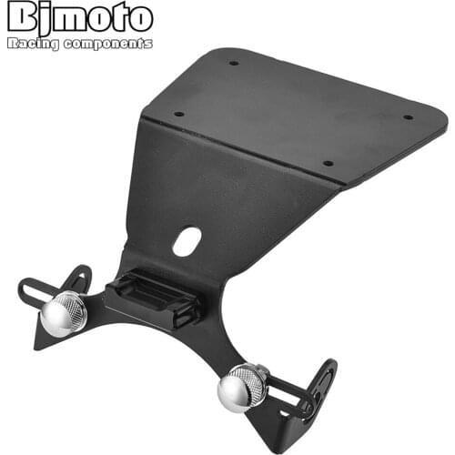 BJMOTO For Yamaha R3 MT-25 MT03 2015-2020 R25 13-20 Motorcycle Alumium License Plate Frame License Plate Frames Frame Tag Holder