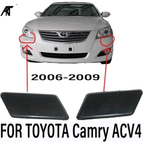 Car Right sider & Left side Headlight washer nozzle Cover Washer Case For Toyota 2006 Camry ACV4 OEM: 85381-06030 / 85382-06050