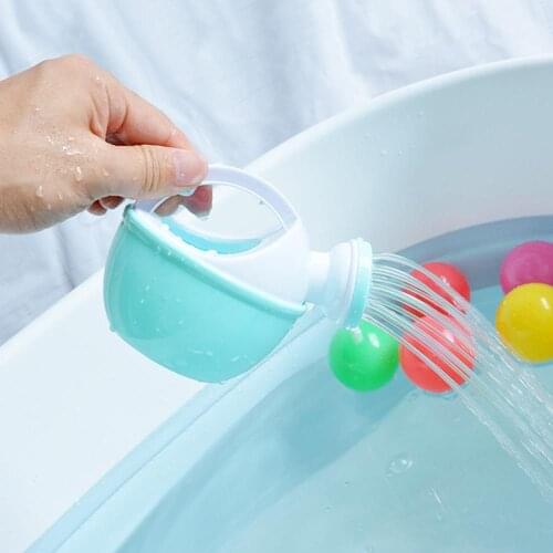 Two Colors Baby Plastic Watering Can Watering Pot Baby Beach Toy Sprinkler Kit For Children Shower Game Baby Shower Bath Toy