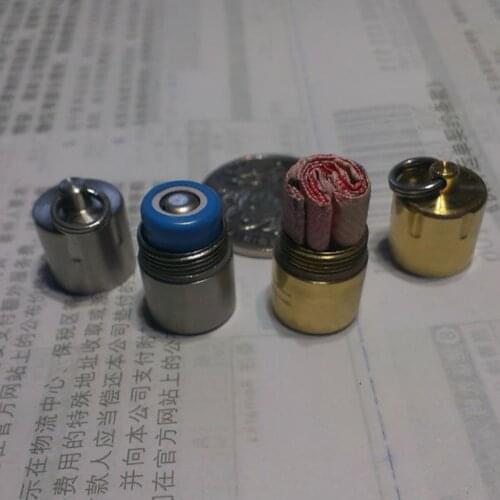 DQG Capsule Mini Waterproof Keychain Storage For 10180 battery