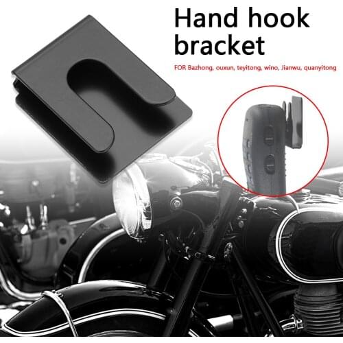 3M Metal Hook Hand Microphone Hanger Bracket Car Platform Outdoor Anti-resistance Repairing Parts for Yaesu Wouxun 7900