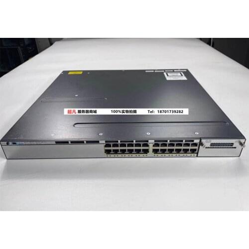 Original second-handWS-C3750X-24T-S 24 port full Gigabit, Three-layer switch, spot