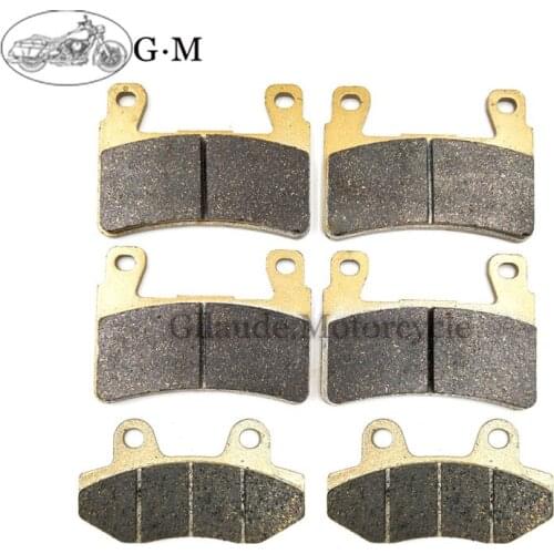 Motorbike Motorcycle Front / Rear Brake Pads For HYOSUNG GT 650 Naked 2009-2011 GT650 i Naked 2012-2015 GT650 i R 2009-2013