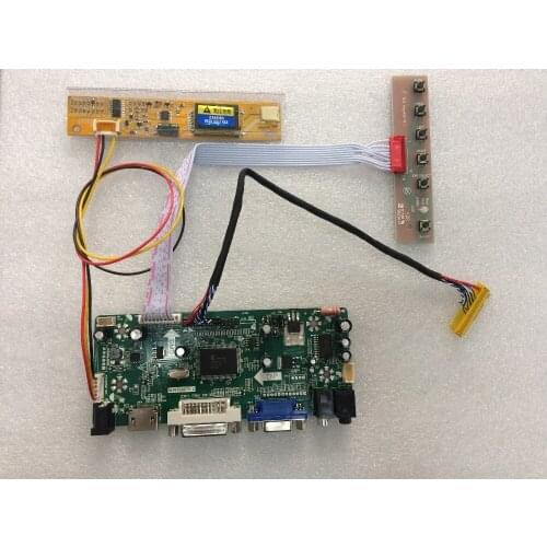 HDMI VGA DVI Audio Lcd Controller Driver Board M.NT68676 For 15.6" LP156WH1 LTN156AT01 N156B3 B156XW01 1366*768 lcd panel
