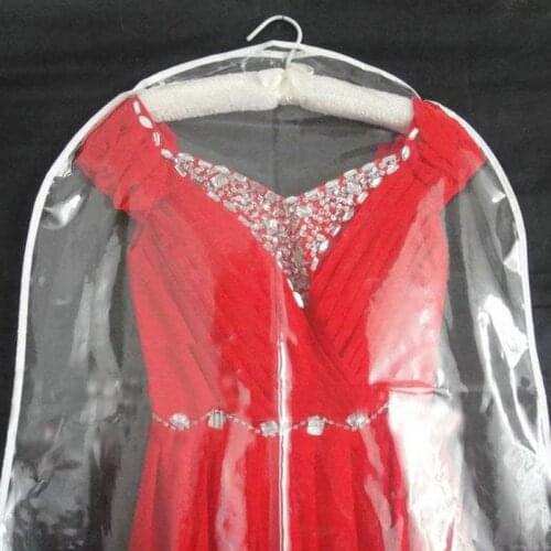 Transparent PVC Craft Wedding Dress Cover Bride Robe Storage Bag Clothes Case for Water Dust Proof Protector 1pcs/lot FC104