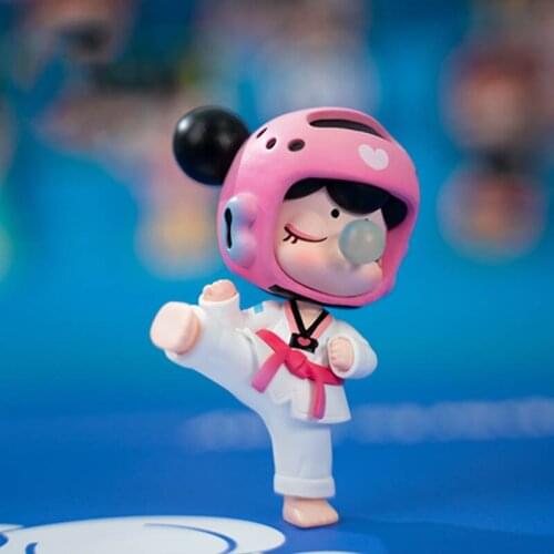 Rolife Nanci Blind Box Toys Cute Sports Day Anime Action Figure Random Surprise PVC Model Figurine Gift Birthday 12Pcs/Set