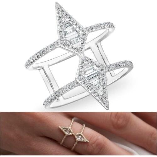 Sdzstone Punk Rings
