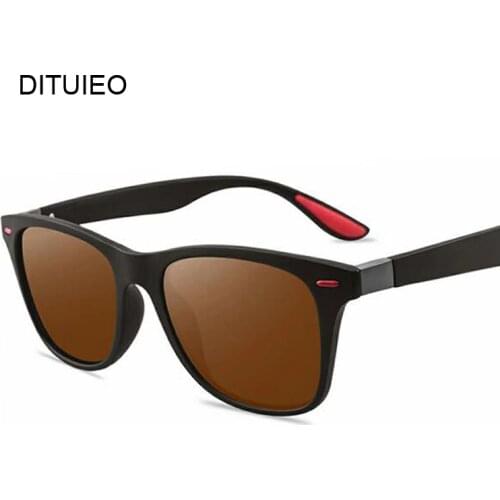 Retro Polarized Sunglasses Brand Designer Men Business Driving Sun Glasses Male Vintage Goggles Square Eyewear Oculos