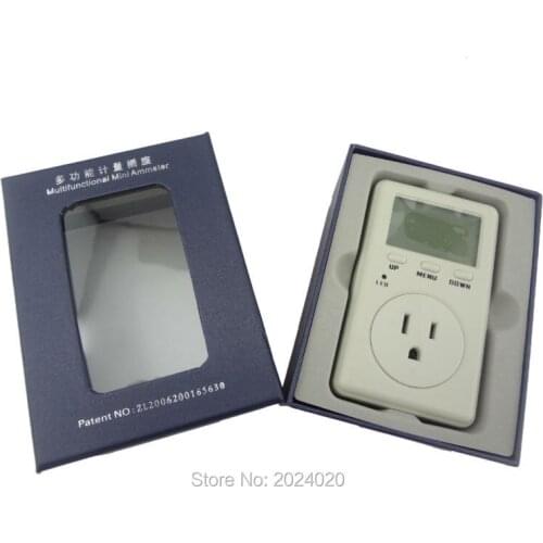 USA Plug Ammeter Energy Power Watt Voltage Volt Meter Monitor Analyzer, electrical plug, power plug