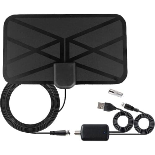 25DB TV Antenna,HD Digital Indoor Antenna Long 1500 Miles Range Support 4K 1080P and Older TVs Indoor HDTV Antenna