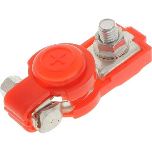 Universal Positive&Nagative Car Battery Terminal Clamp Connector - Red/Black