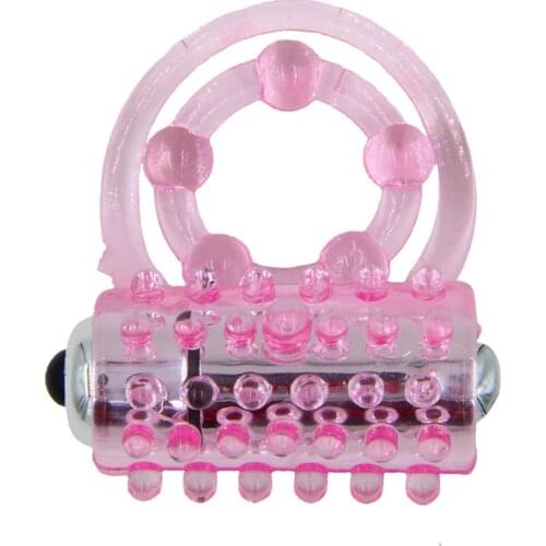 Vibrator Sex Toys for Men Dual Pleasure Clit Flicker Vibrating Cock Ring with Tension Enhancement Penis Ring Prostate massager
