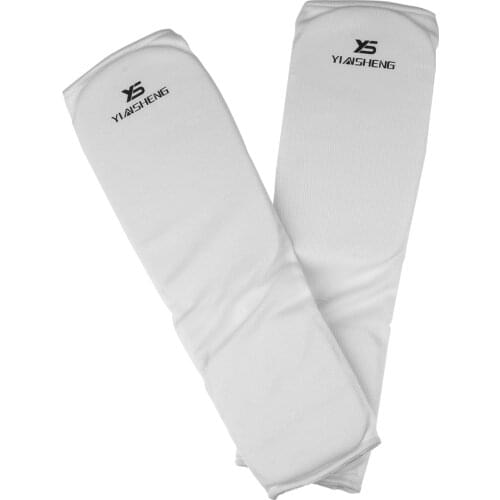 Taekwondo Karate Kickboxing Shin Instep Protector Leg Foot Guard Cloth Pad
