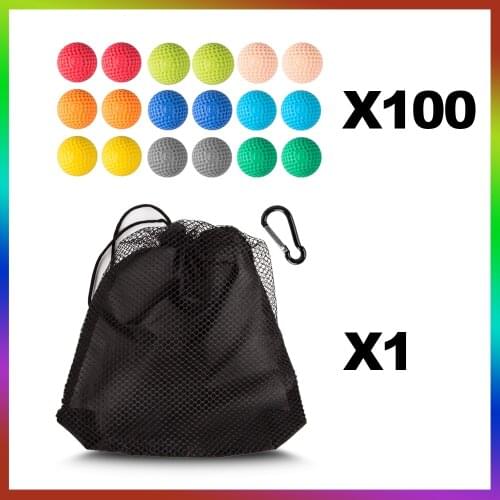 100 Rounds for Nerf Rival Refill Rival Darts Toy Gun Bullets for Nerf Accessories Foam Ball Ammo for Apollo Zeus Refill Package