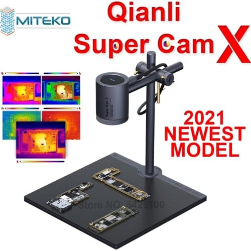 Qianli Toolplus Super Cam X 3D Thermal imager Camera Mobile Phone PCB Troubleshoot Motherboard Repair Fault Diagnosis Instrument