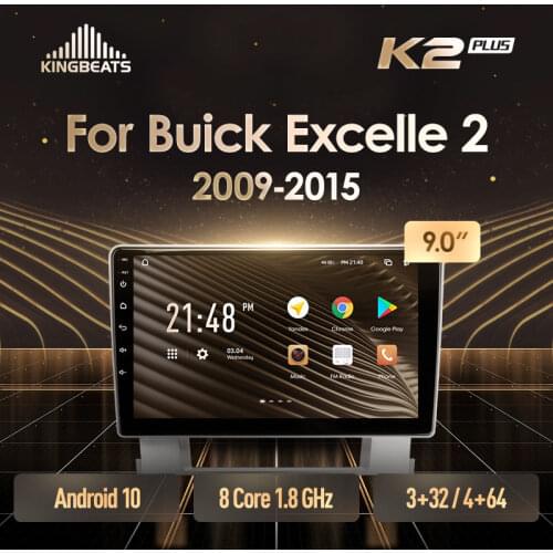 KingBeats Android 10 Octa-Core head unit HU 4G in Dash Car Radio Multimedia Video Player Navigation GPS For Buick Excelle 2 2009 - 2015 For Opel Astra J 2009 - 2017 no dvd 2 din Double Din Android Car Stereo 2din