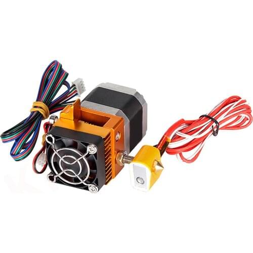 MK8 Prusa I3 Nozzle Extruder Kit 3D Printer DIY Accessaries Spare Parts 1.75mm 0.4mm