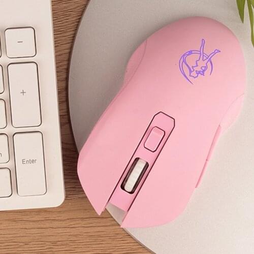 Colorful Backlight USB Wired Wireless Mouse PC Computer Cute Gaming Mice Ergonomic Mice For Laptop PC Sound Silent Mouse