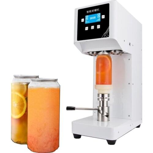 Automatic Food Cans Capping Machine Sealing Machine Plastic Aluminum Snacks Dried FruitTinCan Paper Cans Sealing Machine