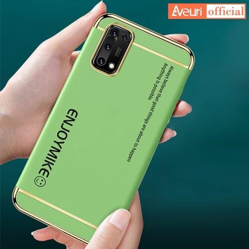 Matte PC Phone Case For OPPO K7X K3 K5 K7 A3S A5S F11 A12 A72 A73 A93 A55 Realme 7 5G X XT X2 Q2 Cover Luxury Hard 3 IN 1 Case