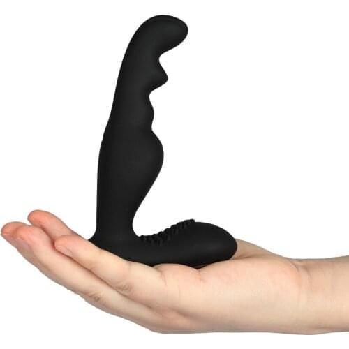 Male Silicone Charging Prostate Massager Anal Bead Plug Vibrator Anal Sex Toys for Men Gay G-Spot Perineal Stimulation Vibrators