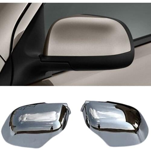 Car Rearview Mirror Cover Cap Decorative Shell for Nissan Micra March K13 Versa Almera N17 2010