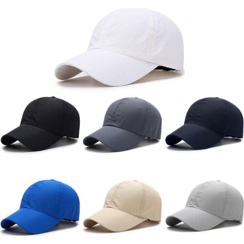 Solid Color Velcro Adjustable Unisex Spring Summer Dad Hat Shade Hip Hop Men Women Multiple Colour Baseball Cap Peaked Cap