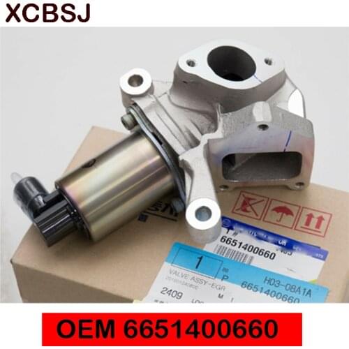 Original Actuator Exhaust Gas Recirculation EGR Valve FOR SsangYong REXTON ACTYON KYRON 2007~2011 OEM 6651400660