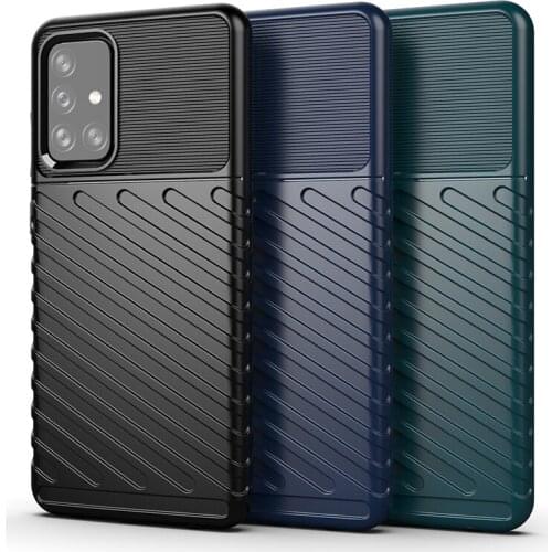 For Samsung Galaxy A72 4G Case Shockproof Bumper Armor Rugged Soft Silicone Back Cover Samsung A72 4G Phone Case Samsung A72 4G