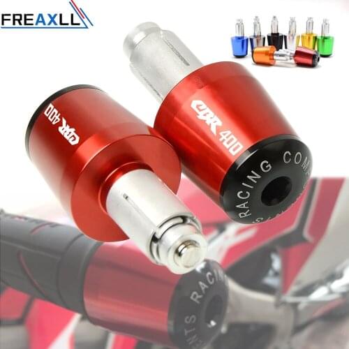 7/8'' 22mm For Honda CBR400 NC29 CBR400RR CBR 400 RR MC29 Plugs CNC Motorcycle Accessories Handlebar Handle Bar Grips Cap Ends
