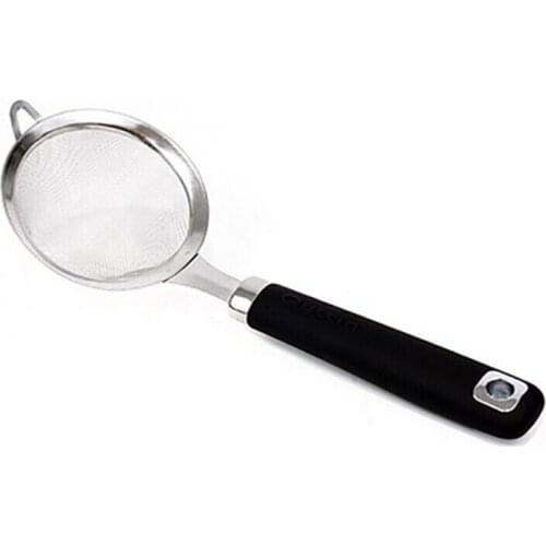 Strainer Quttin Soft Stainless steel Black (ø 9 cm)