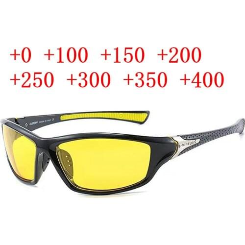 Ultralight new outdoor Bifocal Reading Glasses for Women Men night vision Presbyopia Sports Reading Sunglasses Diopter NX