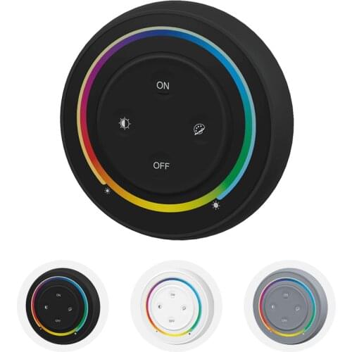 Milight Led RGBCCT Strip Controller Wall Touch Panel 2.4G RF Wireless Remote AAA*2 Battery Power RGB CCT Strip Controller