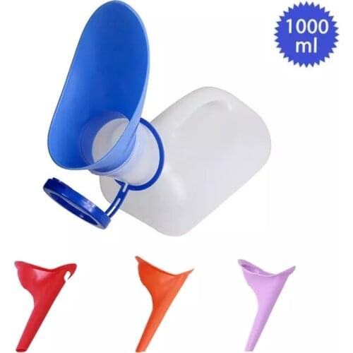 2021 Hot Sale 1000ML Female Male Portable Mobile Toilet Car Travel Journeys Camping Boats Urinal Outdoor Supllies