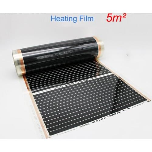 5 Square Meters Electric Underfloor Warm Floor Heating Film AC230V