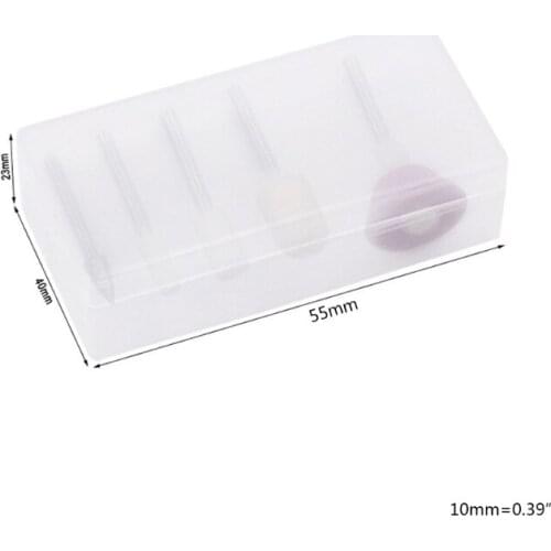 5pcs/set Nail Art Drill Grinding Head File Polishing Sanding Electric Manicure