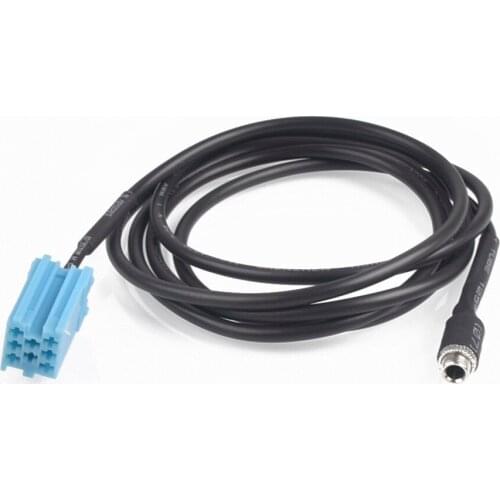 AUX in Audio Input Cable Female 3.5MM Jack Adapter For VW Passat B5 POLO Bora Jetta for Audi CD mp3 Player